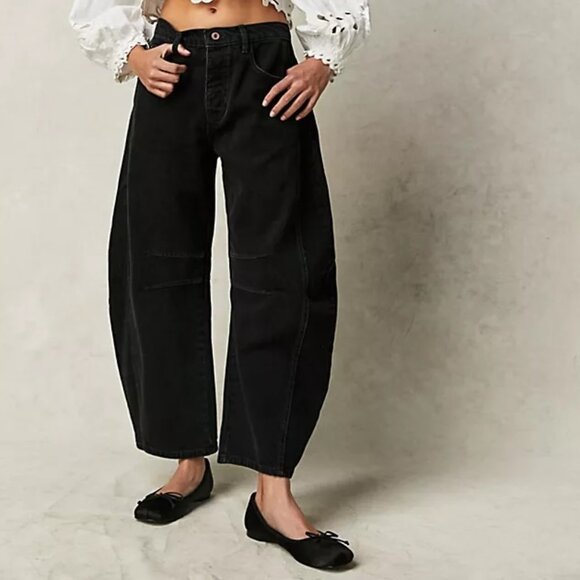 Free People Denim - Free People Good Luck Barrel Jeans